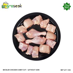 broiler chicken curry cut without skin